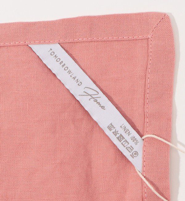 TOMORROWLAND HOME「エンブロイダリー プレーンリネン ナプキン（45cm X 45cm）」|食器・キッチングッズ|