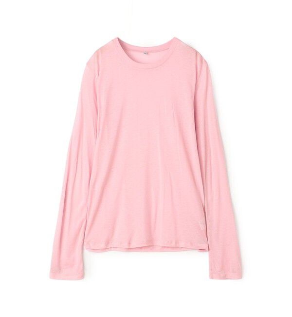 TOMORROWLAND BUYING WEAR「BASERANGE L/SLEEVE  TEE」|Tシャツ・カットソー|31 ライトピンク
