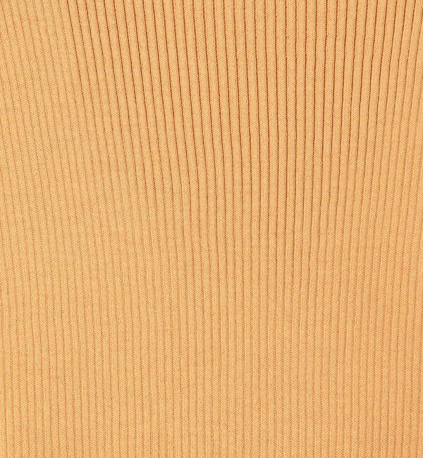 GALERIE VIE「ギザコットンリブ ボートネックプルオーバー」|ニット・セーター|