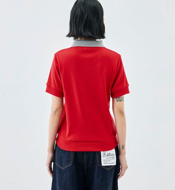 Edition「コットンモダール フライス ポロ」|ポロシャツ|