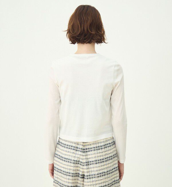 MACPHEE「【WEB先行予約】ハイゲージジャージー クルーネックカーディガン」|カーディガン|