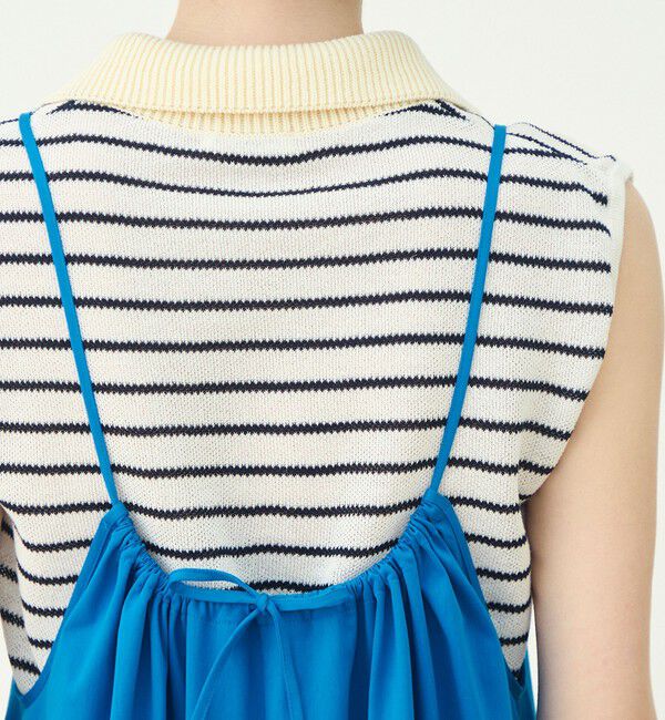 MACPHEE「【WEB先行予約】トリコットジャージー キャミソールワンピース」|ワンピース|