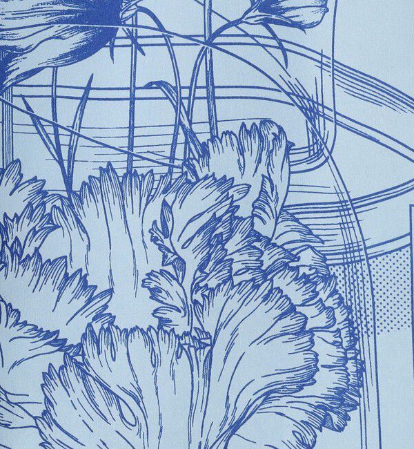 Ballsey「【別注】manipuri for Ballsey Glass dome Flower ボウタイブラウス」|シャツ・ブラウス|