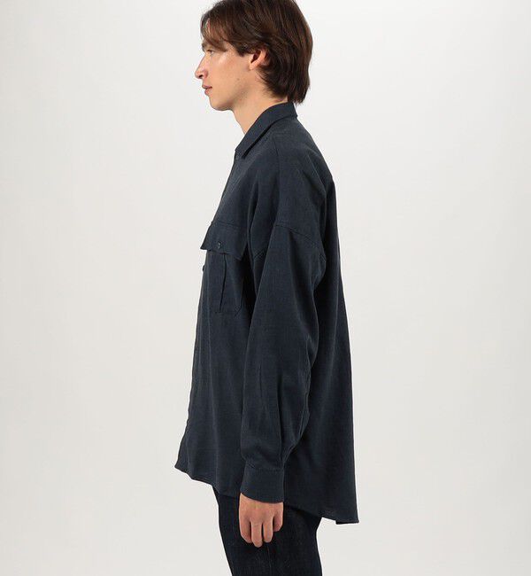 TOMORROWLAND MENS「【別注】GUY ROVER リネンコットン オーバーシャツ」|シャツ・ブラウス|