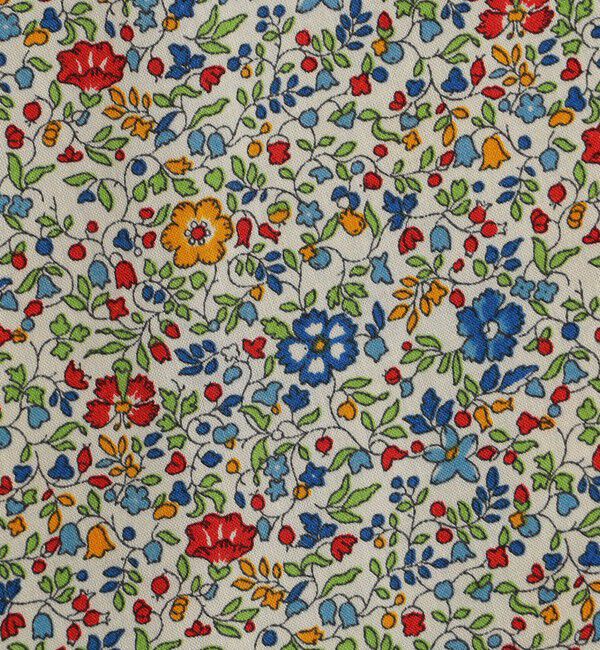 BACCA「スプリングリバティプリント ギャザーブラウス」|シャツ・ブラウス|