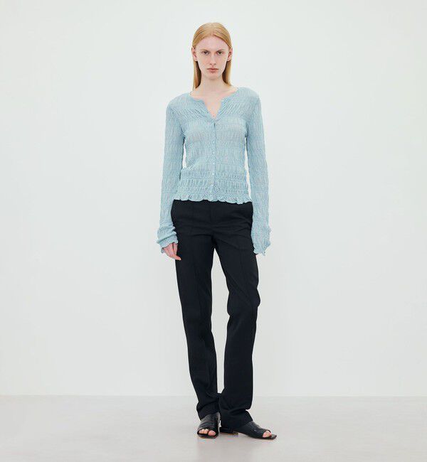 TOMORROWLAND GOODS「BY MALENE BIRGER EBBA クルーネックカーディガン」|カーディガン|