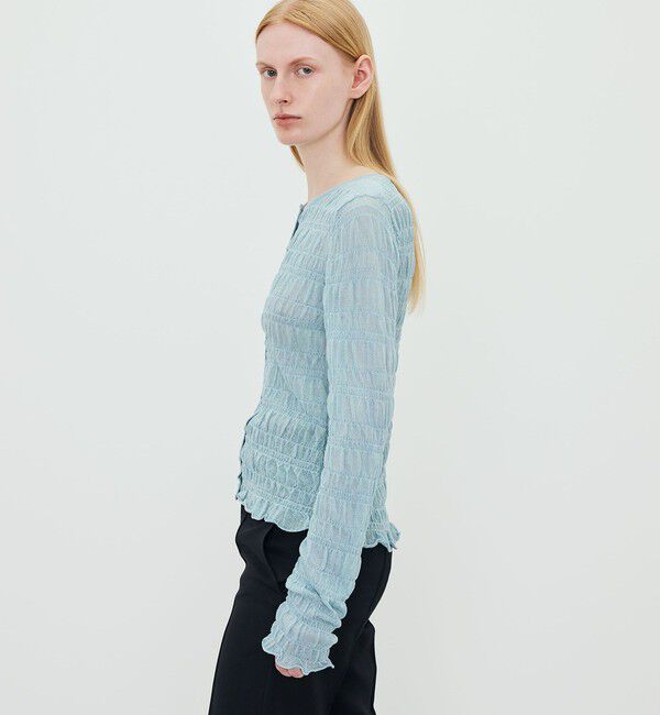 TOMORROWLAND GOODS「BY MALENE BIRGER EBBA クルーネックカーディガン」|カーディガン|