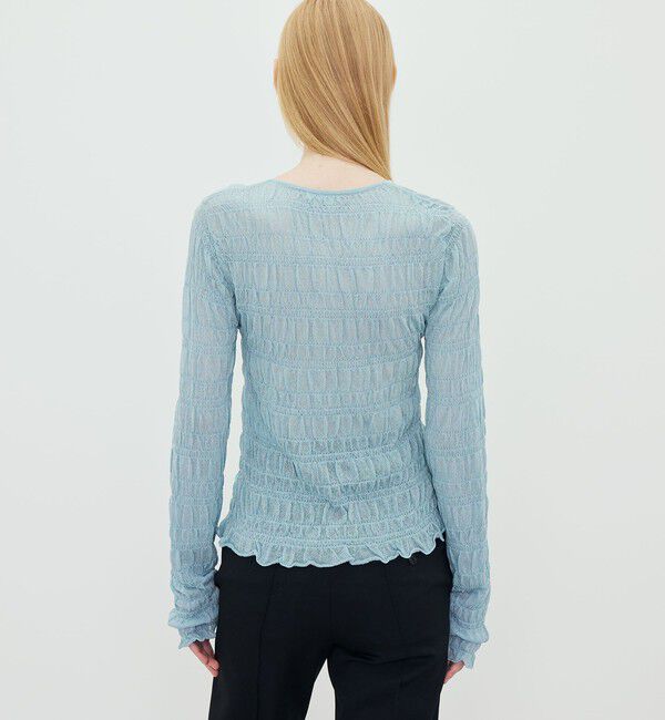 TOMORROWLAND GOODS「BY MALENE BIRGER EBBA クルーネックカーディガン」|カーディガン|