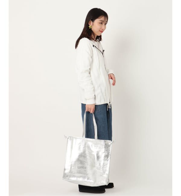  「【blancle/ ブランクレ】M.LETHER SQUEEZE BIG TOTE」|トートバッグ|