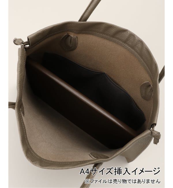  「【blancle/ ブランクレ】S.LETHER Big purse tote」|トートバッグ|