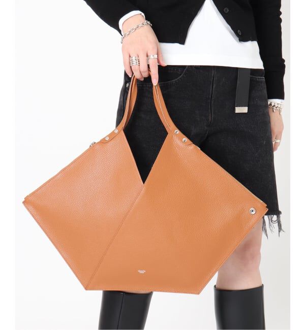 「【blancle/ ブランクレ】別注 S.LETHER Rap flat tote」|トートバッグ|