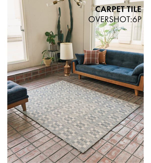 ACME「CARPET TILE OVERSHOT 6P　カーペットタイル」|その他|グレー