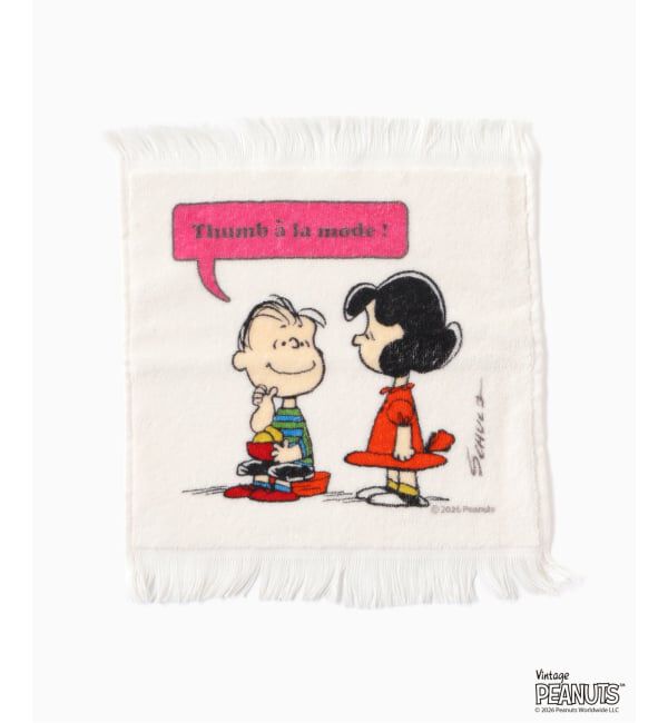 journal standard Furniture「《予約》【PEANUTS&times;JOURNAL STANDARD FURNITURE】HAND TOWEL　ハンドタオル」|タオル|