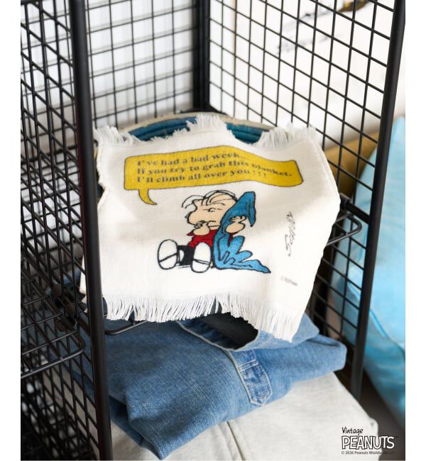 journal standard Furniture「《予約》【PEANUTS&times;JOURNAL STANDARD FURNITURE】HAND TOWEL　ハンドタオル」|タオル|イエロー