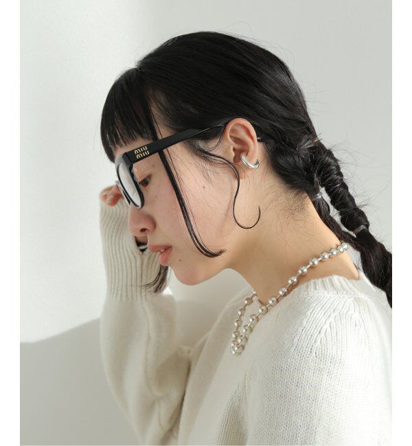 EYETHINK「【MIU MIU/ミュウミュウ】05XVF1AB1O154」|メガネ|