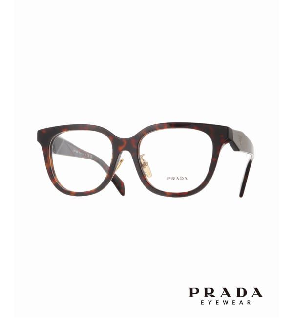 EYETHINK「PRADA C11VF17N1O153 Optical」|メガネ|ブラウン B