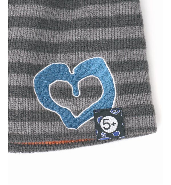 JOINT WORKS「SAGE / セイジ 別注 Heart Striped beanie」|ニット帽|