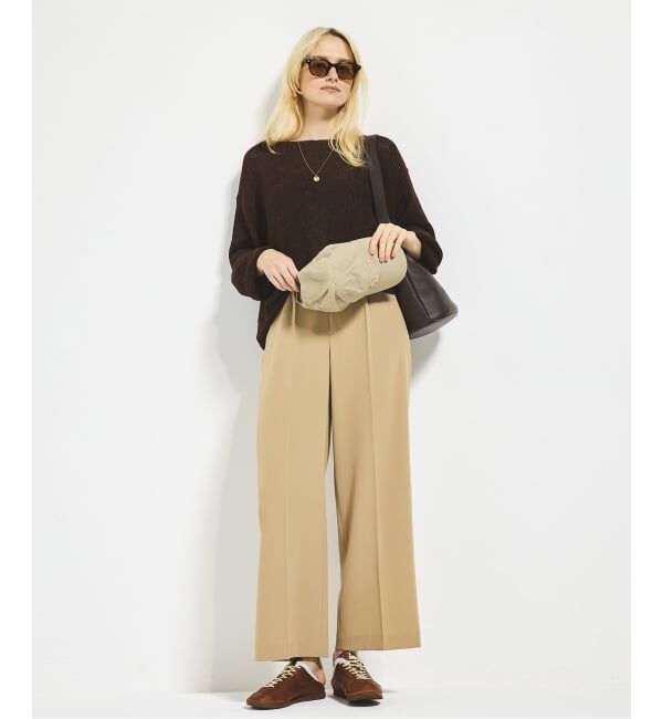 Plage「《追加》linen mix loose プルオーバー」|ニット・セーター|