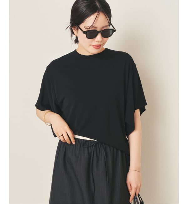 Plage「《予約》NEPLA. / ネプラ SLIT SLEEVE TEEシャツ」|Tシャツ・カットソー|ブラック