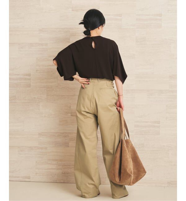 Plage「《予約》NEPLA. / ネプラ SLIT SLEEVE TEEシャツ」|Tシャツ・カットソー|