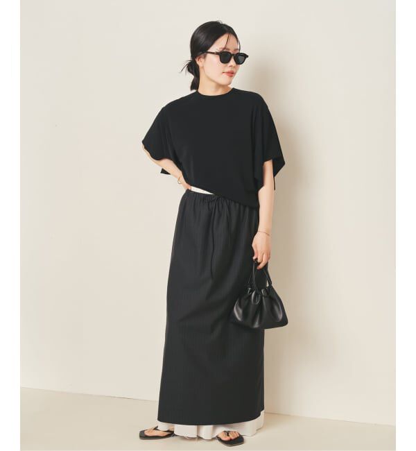 Plage「《予約》NEPLA. / ネプラ SLIT SLEEVE TEEシャツ」|Tシャツ・カットソー|