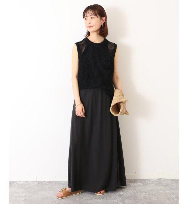 SLOBE IENA「《追加》フィブリルマーメイド フレアスカート」|スカート|