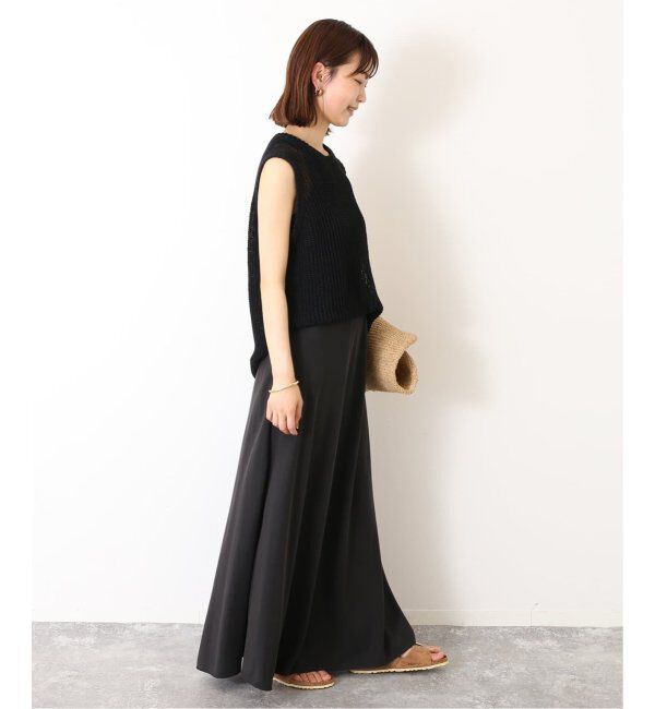 SLOBE IENA「《追加》フィブリルマーメイド フレアスカート」|スカート|