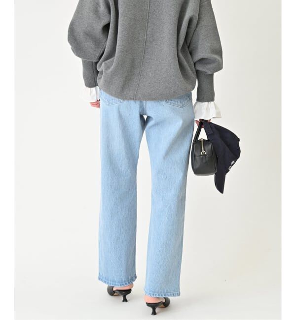 SLOBE IENA「《4サイズ展開/追加8》LE DENIM ストレートデニムパンツ」|デニム|