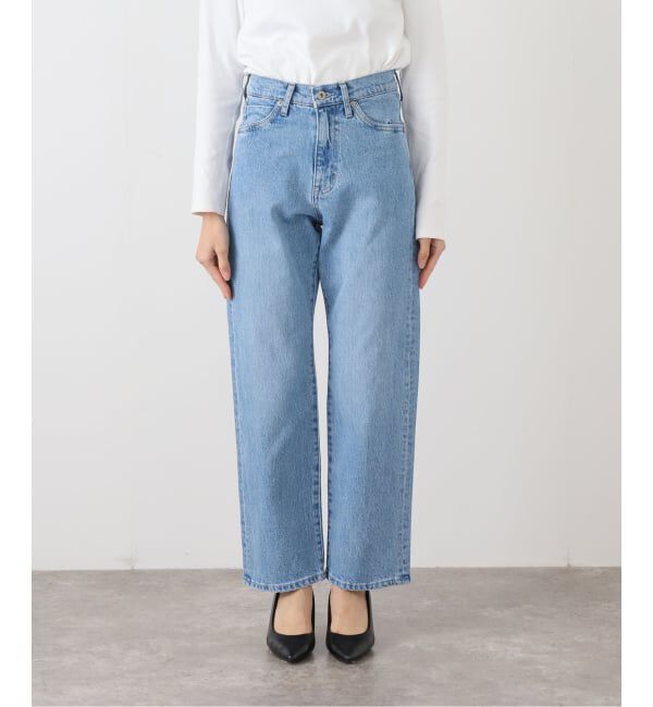 SLOBE IENA「《4サイズ展開/追加8》LE DENIM ストレートデニムパンツ」|デニム|