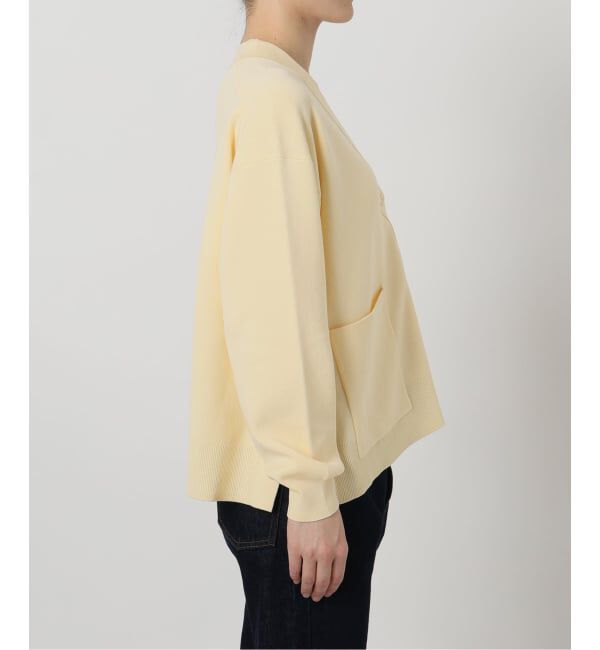 SLOBE IENA「《WEB・一部店舗限定/追加》スムースニットカーディガン」|カーディガン|
