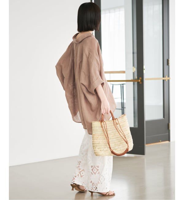 SLOBE IENA「コットンレースイージーパンツ」|その他|