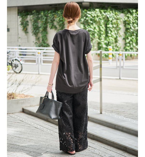 SLOBE IENA「コットンレースイージーパンツ」|その他|