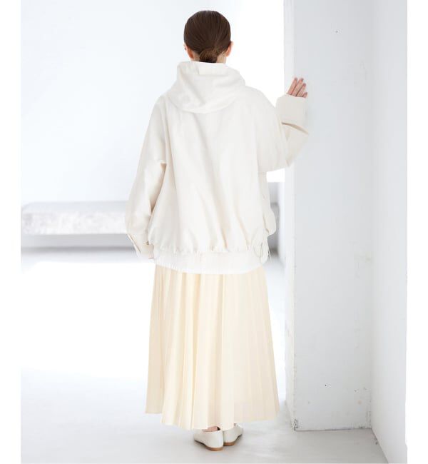IENA「ボイルシアープリーツスカート」|スカート|