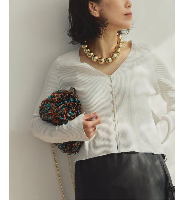 VERMEIL par iena「Caternina Bertini カテリーナ ベルティーニ Raffia Clutch 5779」|ショルダー・メッセンジャー|