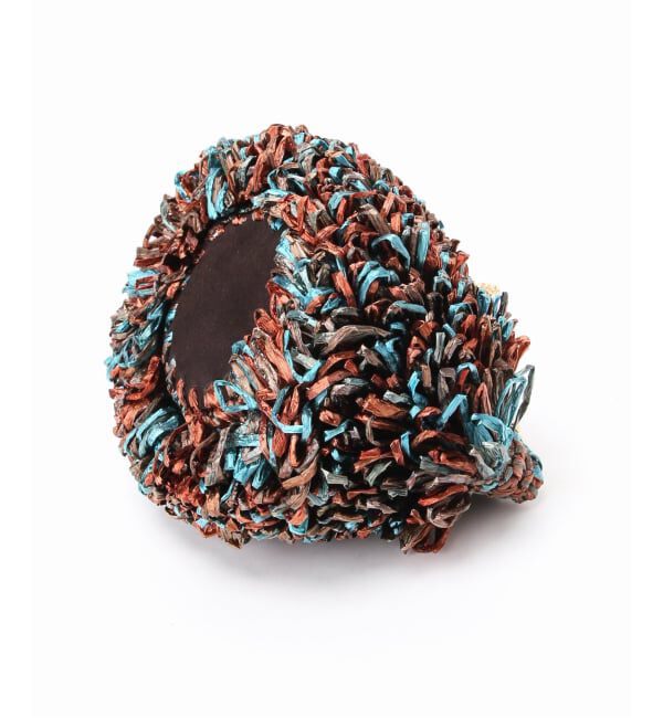 VERMEIL par iena「Caternina Bertini カテリーナ ベルティーニ Raffia Clutch 5779」|ショルダー・メッセンジャー|