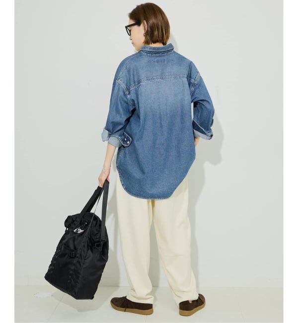 SLOBE IENA「《WEB限定/追加4》LE DENIM BDUデニムシャツ」|シャツ・ブラウス|