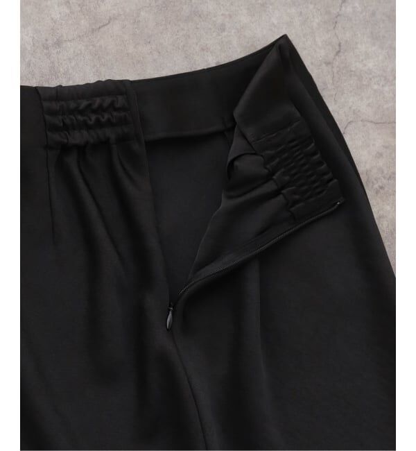 IENA「《追加17》ダブルサテンスカート」|スカート|