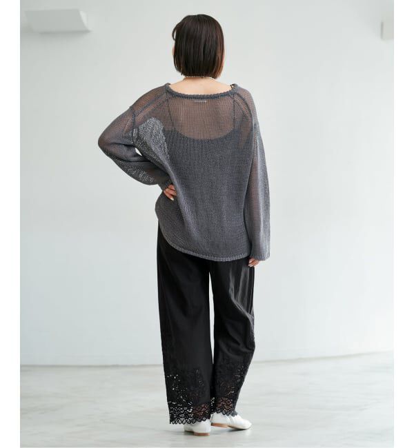 IENA「《追加予約》カットワークレースパンツ」|その他|