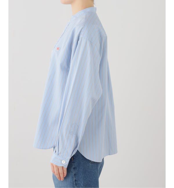 SLOBE IENA「DANTON/ダントン BAND COLLAR SHIRT #DT-B0341」|シャツ・ブラウス|