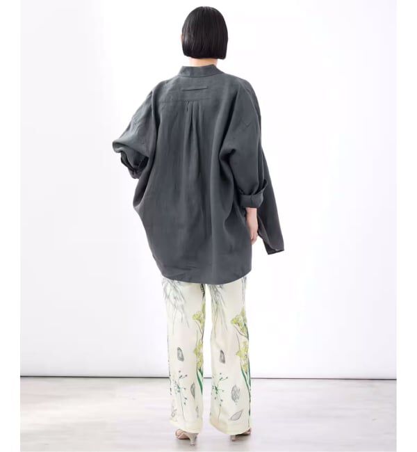 VERMEIL par iena「《予約》TICCA ティッカ 別注リネンスクエアビッグシャツ TBFS-543」|シャツ・ブラウス|