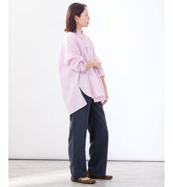 VERMEIL par iena「《予約》TICCA ティッカ 別注リネンスクエアビッグシャツ TBFS-543」|シャツ・ブラウス|