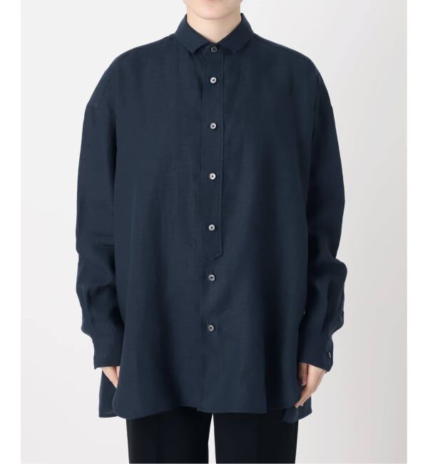 VERMEIL par iena「《予約》TICCA ティッカ 別注リネンスクエアビッグシャツ TBFS-543」|シャツ・ブラウス|