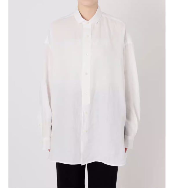 VERMEIL par iena「《予約》TICCA ティッカ 別注リネンスクエアビッグシャツ TBFS-543」|シャツ・ブラウス|