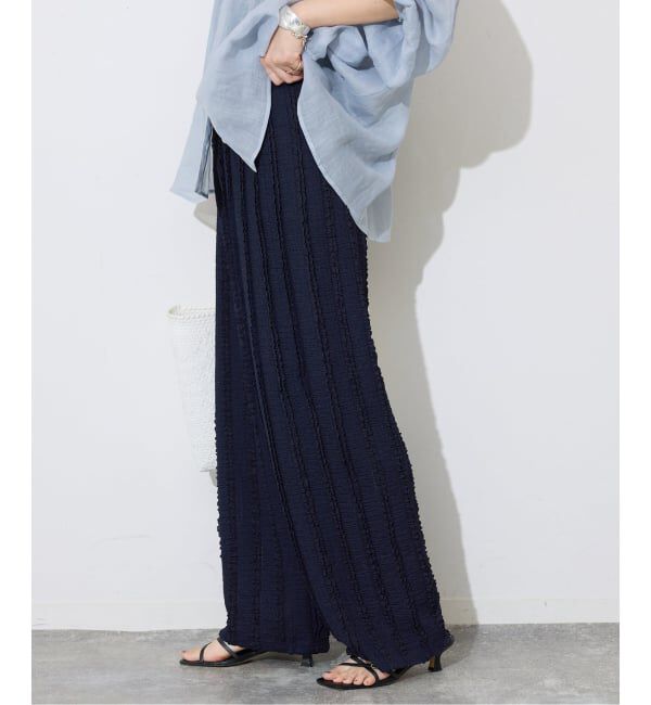 SLOBE IENA「《シリーズあり/追加予約》カットフリルパンツ」|その他|