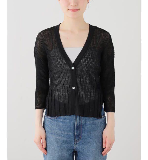 VERMEIL par iena「ENRICA エンリカ Vネックカーディガン KNIT 231」|カーディガン|