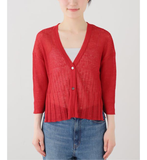 VERMEIL par iena「ENRICA エンリカ Vネックカーディガン KNIT 231」|カーディガン|