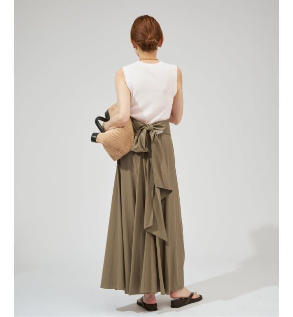 VERMEIL par iena「ランダムRIB ノースリーブプルオーバー」|ニット・セーター|