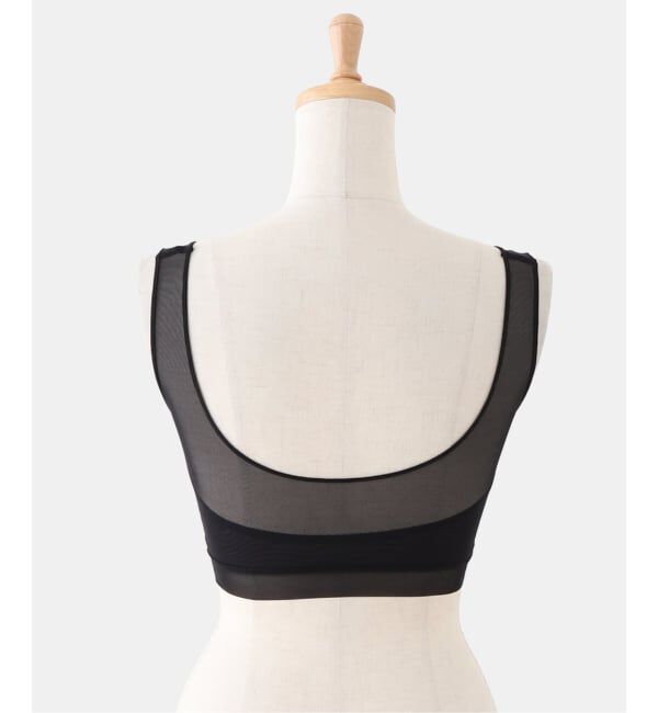 IENA LA BOUCLE「NICENICE MOMENT ナイスナイスモーメント MESH ブラ タンク NMM3-25S-012」|インナー|
