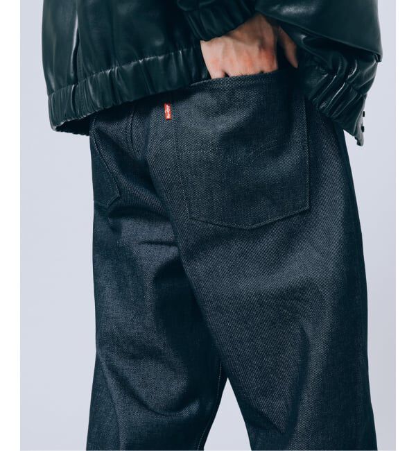 EDIFICE「LEVI&rsquo;S(R)/リーバイス(R) 別注 TWISTED BELTED デニムパンツ (L30)」|デニム|