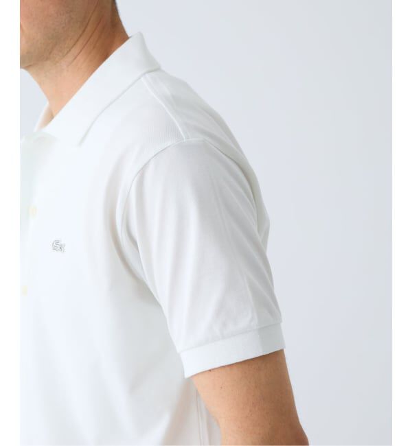 EDIFICE「《予約》LACOSTE(ラコステ) 別注 COOLMAX フルオープン 半袖ポロシャツ」|ポロシャツ|